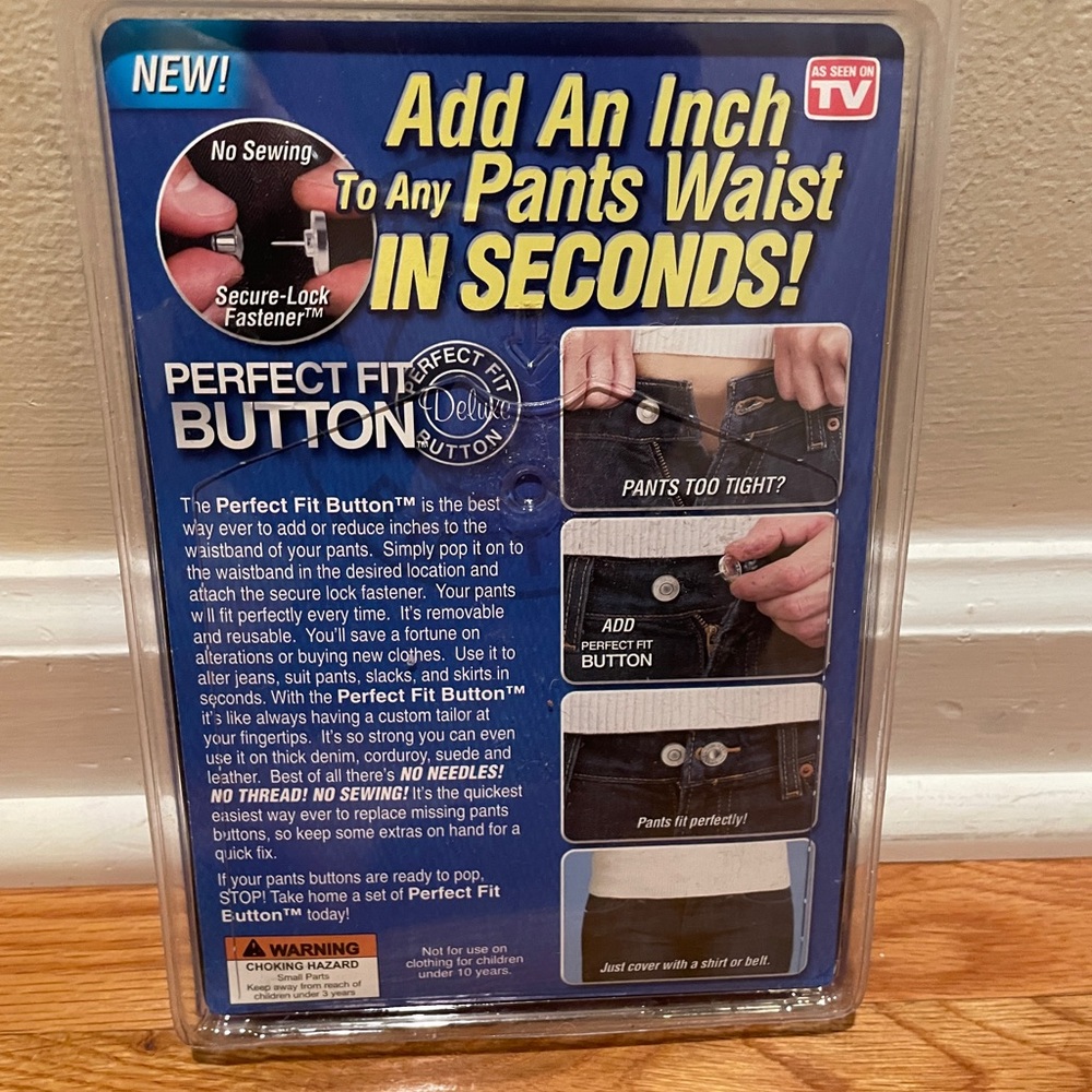 Perfect fit button - Picture 2 of 2
